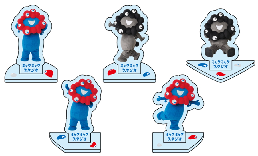ガチャガチャ トレーディングアクリルスタンド（全5種、ランダム1個1000円）