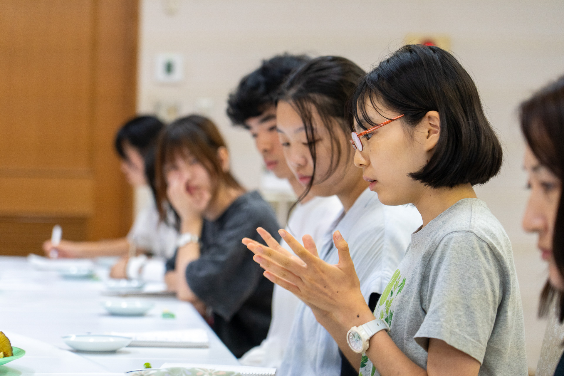 4日目の夜にも働く姿勢について指摘が飛んだ