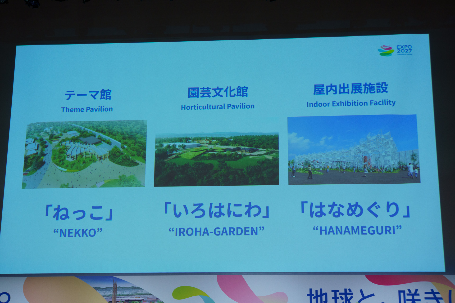 各施設の愛称が決定