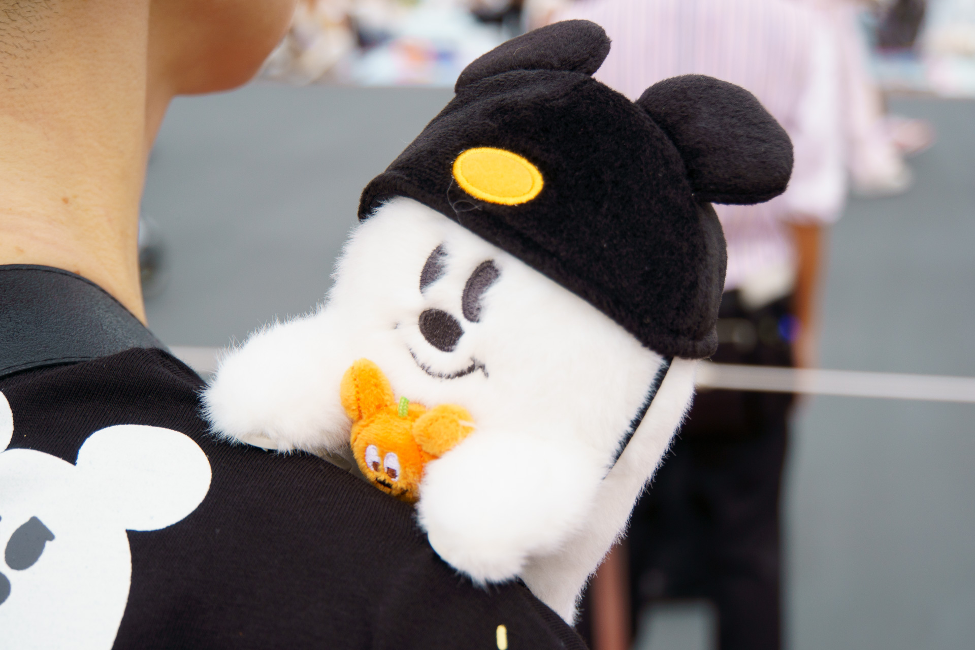 くっつきぬいぐるみ（2300円）はぬいぐるみコスチューム（1400円）でカスタマイズできる