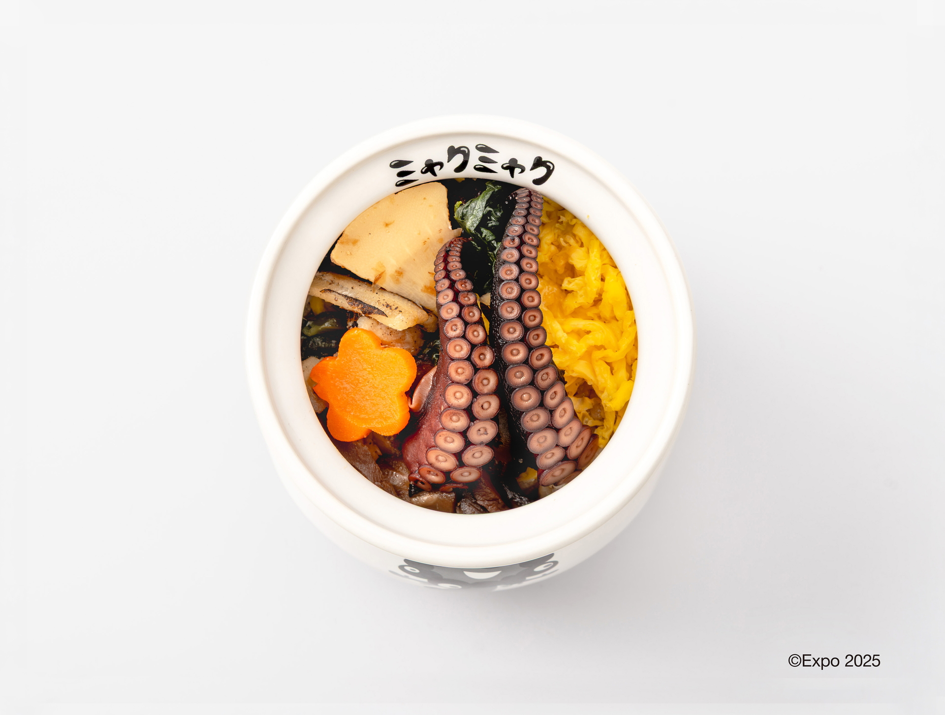 中身は通常のひっぱりだこ飯と同じ