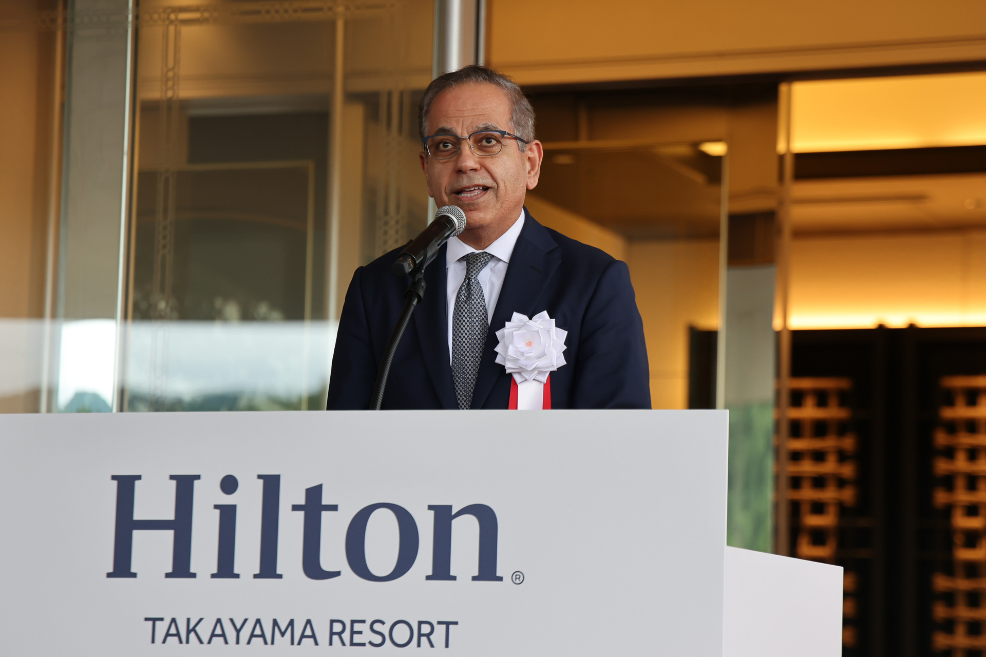 ヒルトン 日本・韓国・ミクロネシア地区代表 ジョセフ・カイララ氏