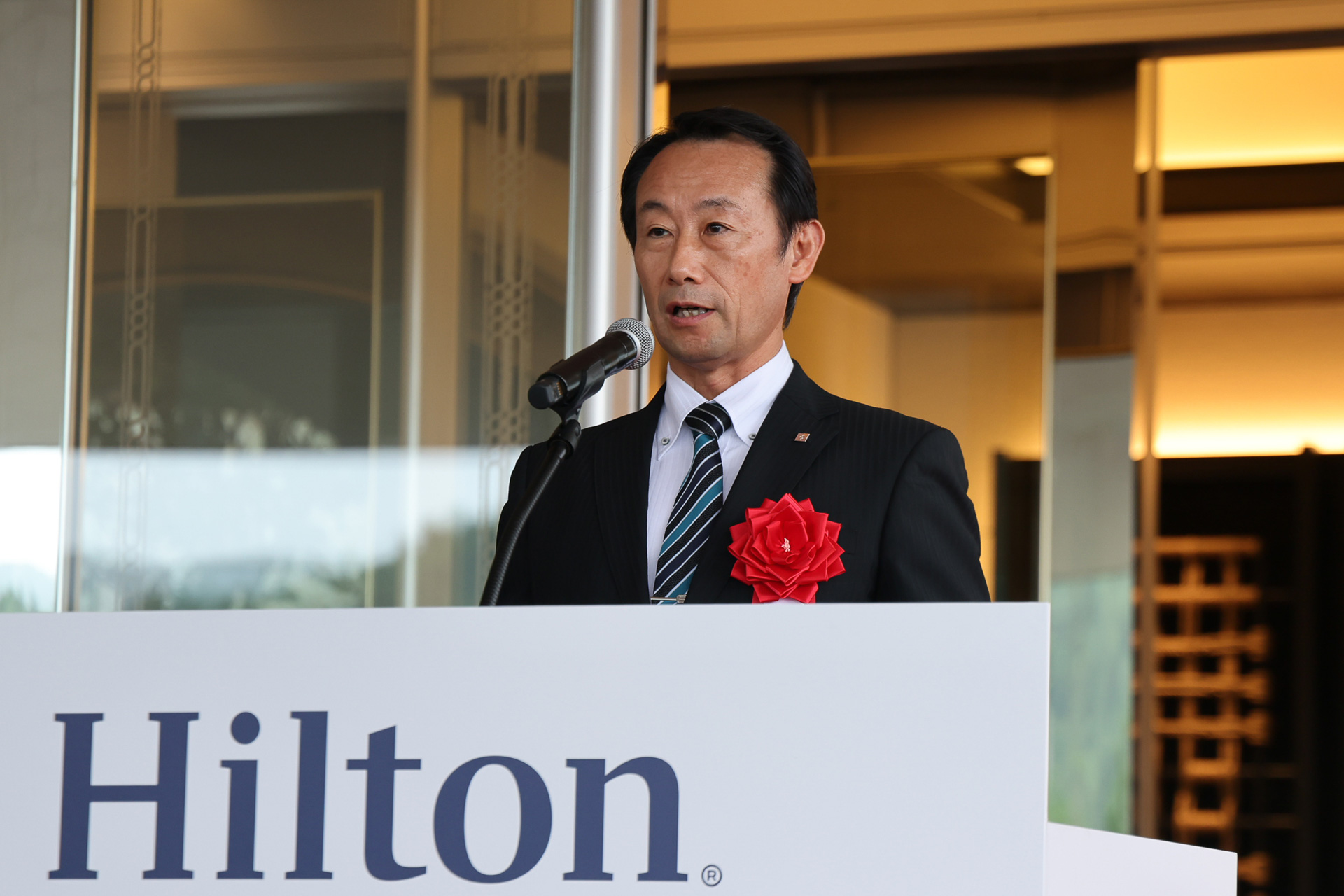 岐阜県知事 江崎禎英氏