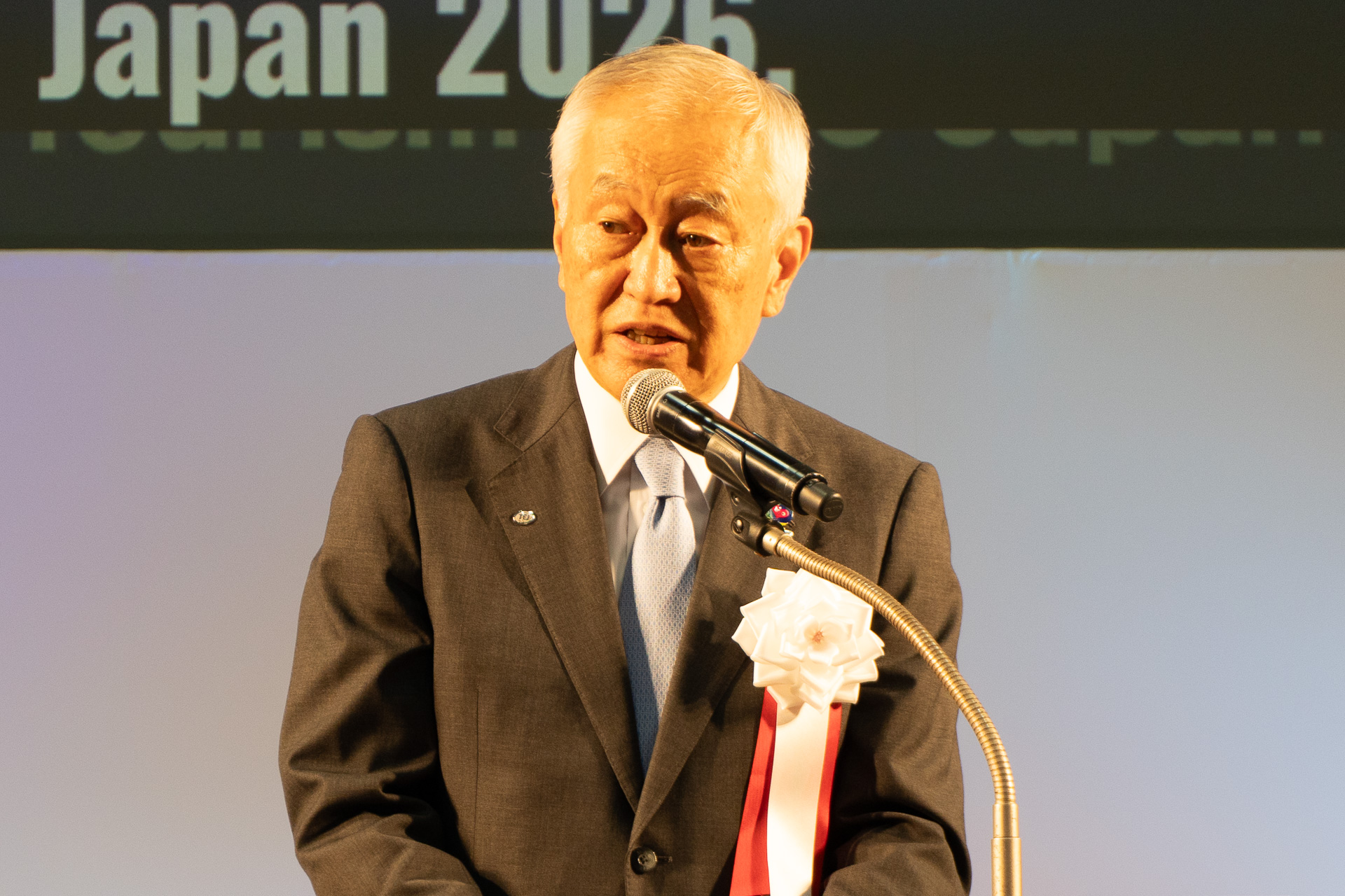 開会を宣言したツーリズムEXPOジャパン組織委員長 日本観光振興協会 会長 菰田正信氏