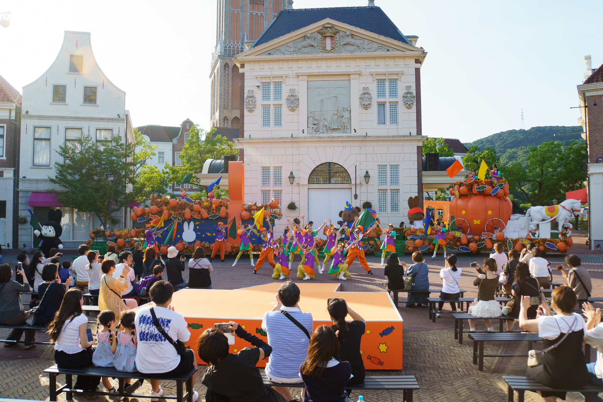 アムステルダム広場のステージ