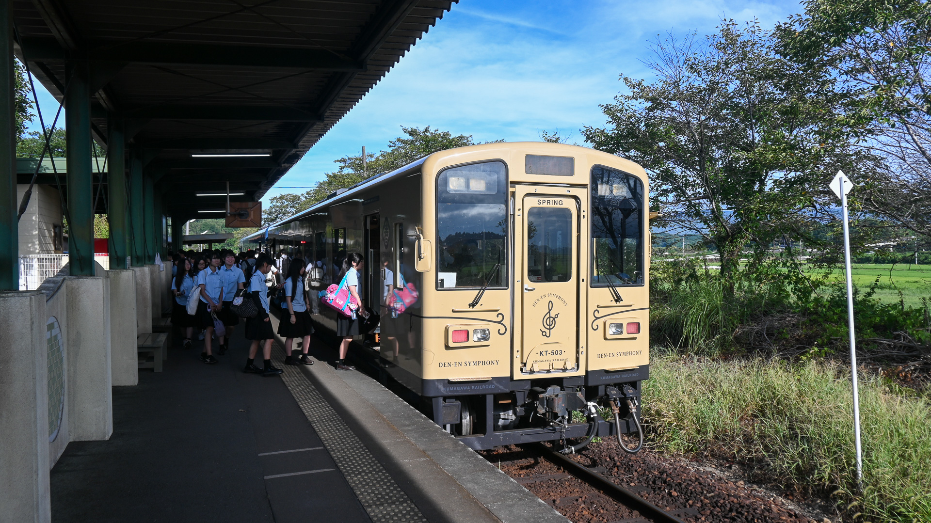 くま川鉄道車両。2026年9月に全線再開を果たしたばかり