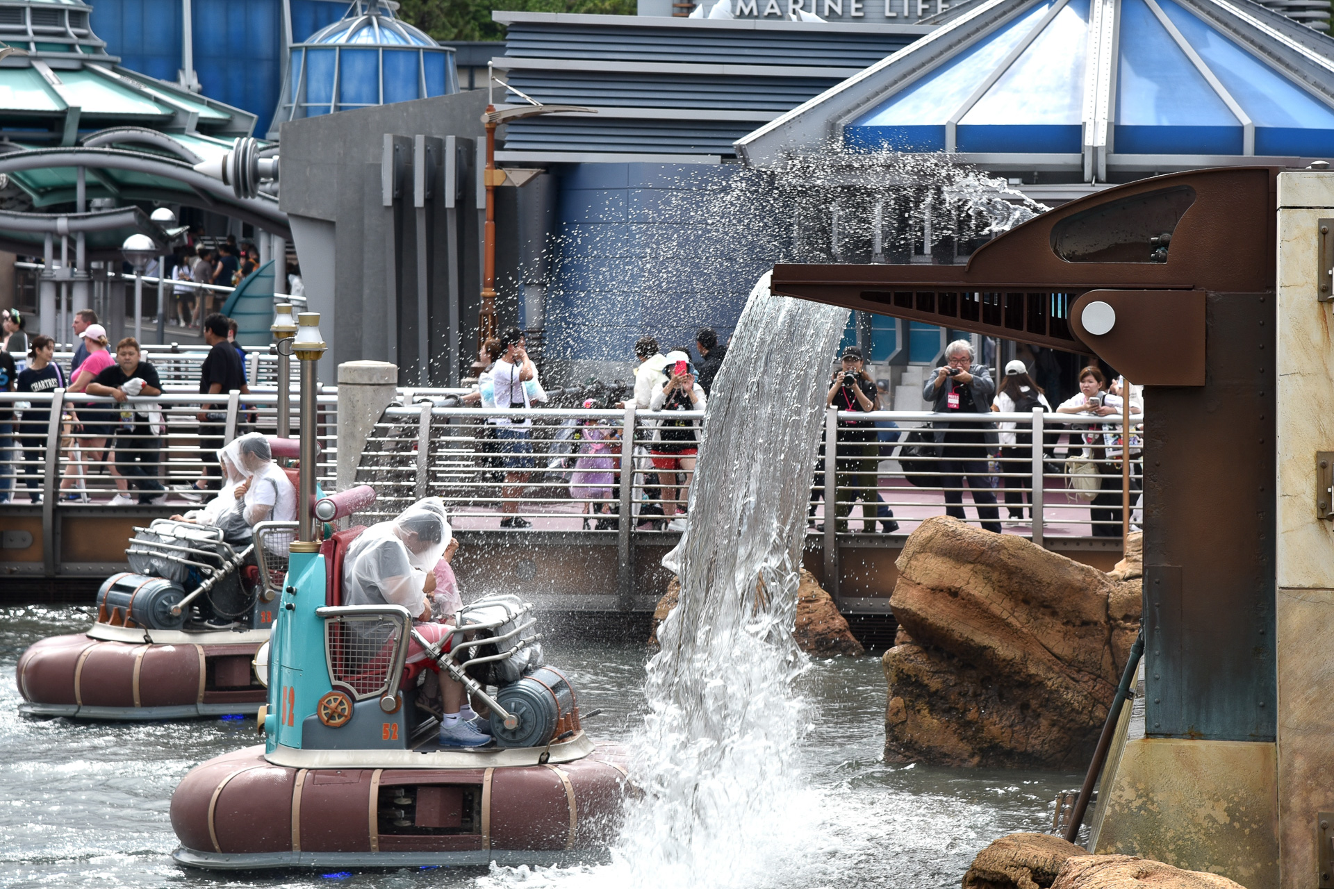 東京ディズニーシーが、アトラクション「アクアトピア」のスペシャルコンテンツを期間限定で公開した
