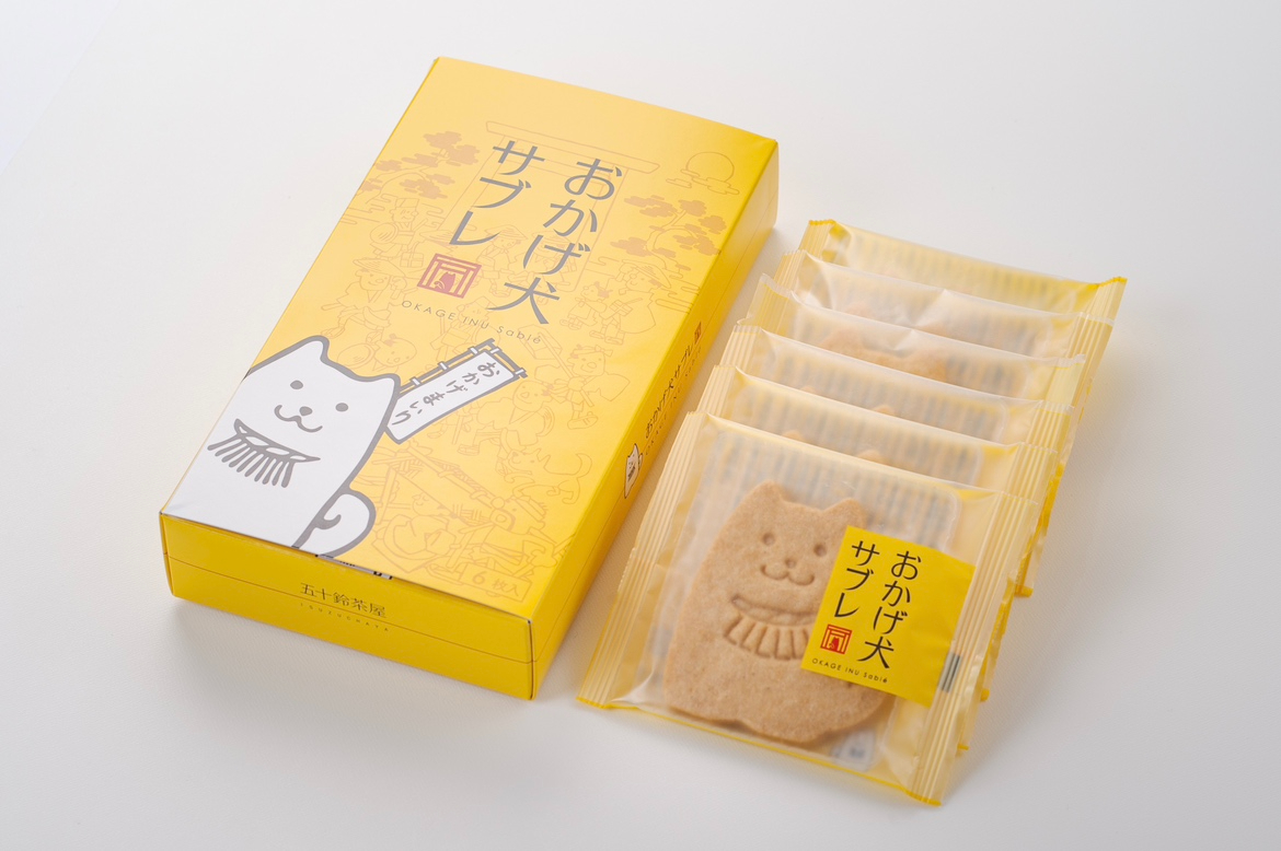 おかげ犬サブレ（6枚入1000円）