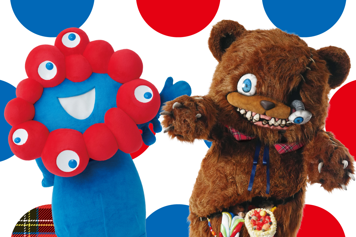 ミャクミャクとハミクマのコラボ企画が本格始動！