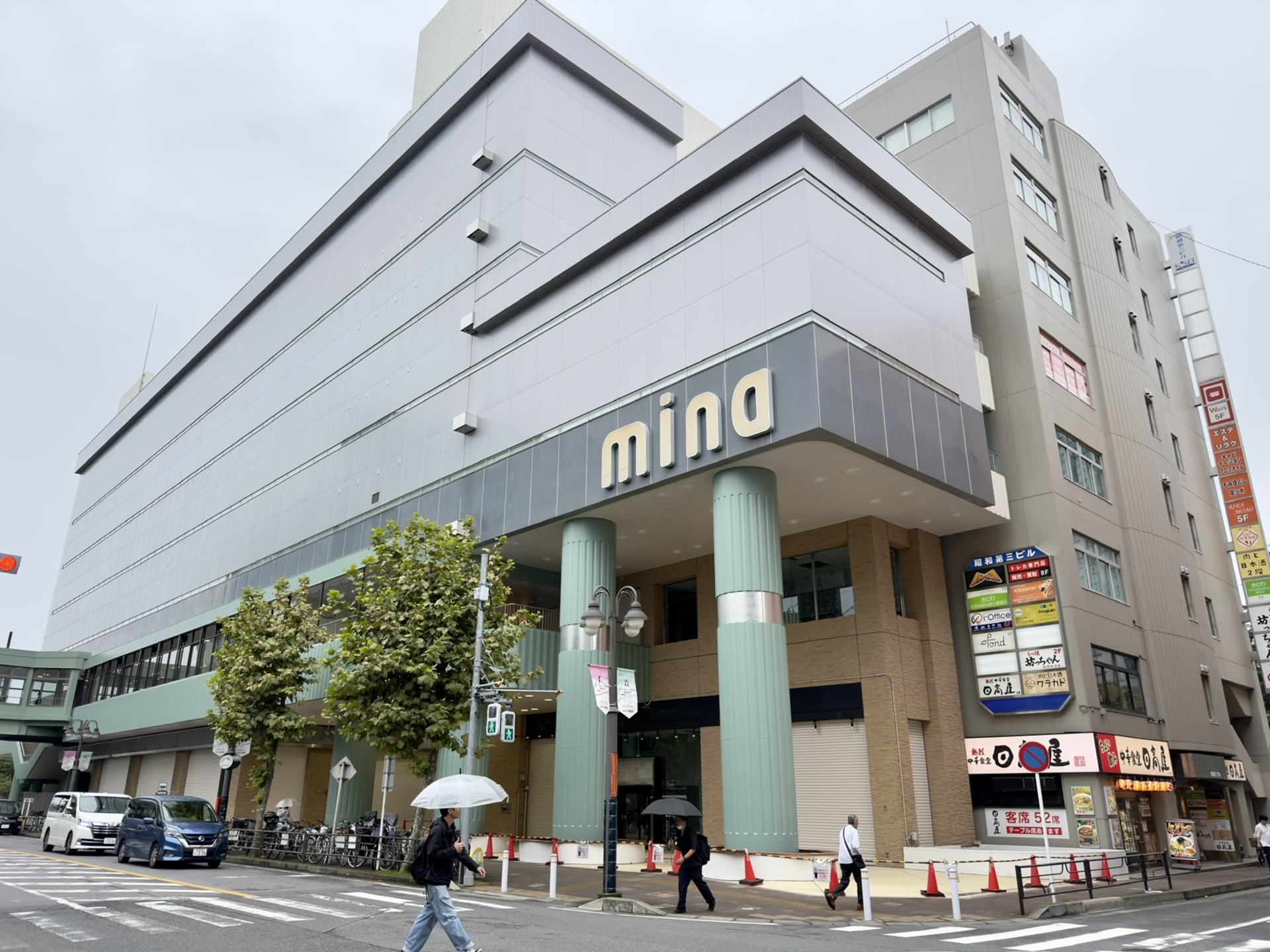 ミーナ津田沼の外観（2026年8月撮影）