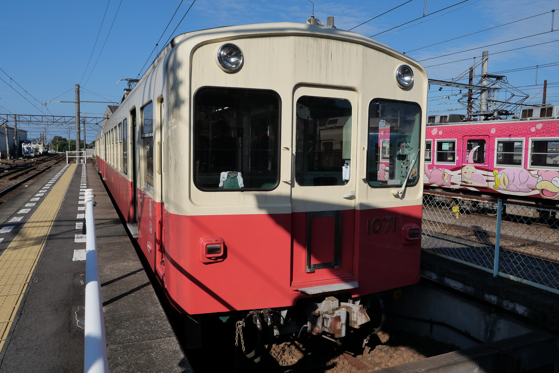 2000形導入に伴い置き換えられる1070形車両。ことでんが運用している車両のなかで最も古い1957～958年にかけて製造された車両だ