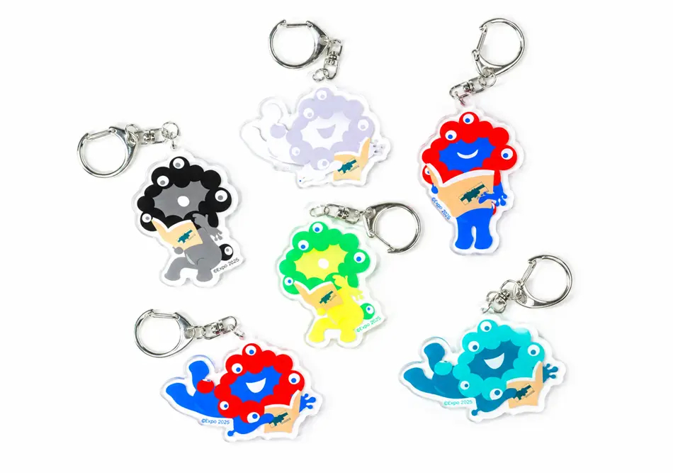 アクリルキーホルダー（ブラインド全6種、825円）