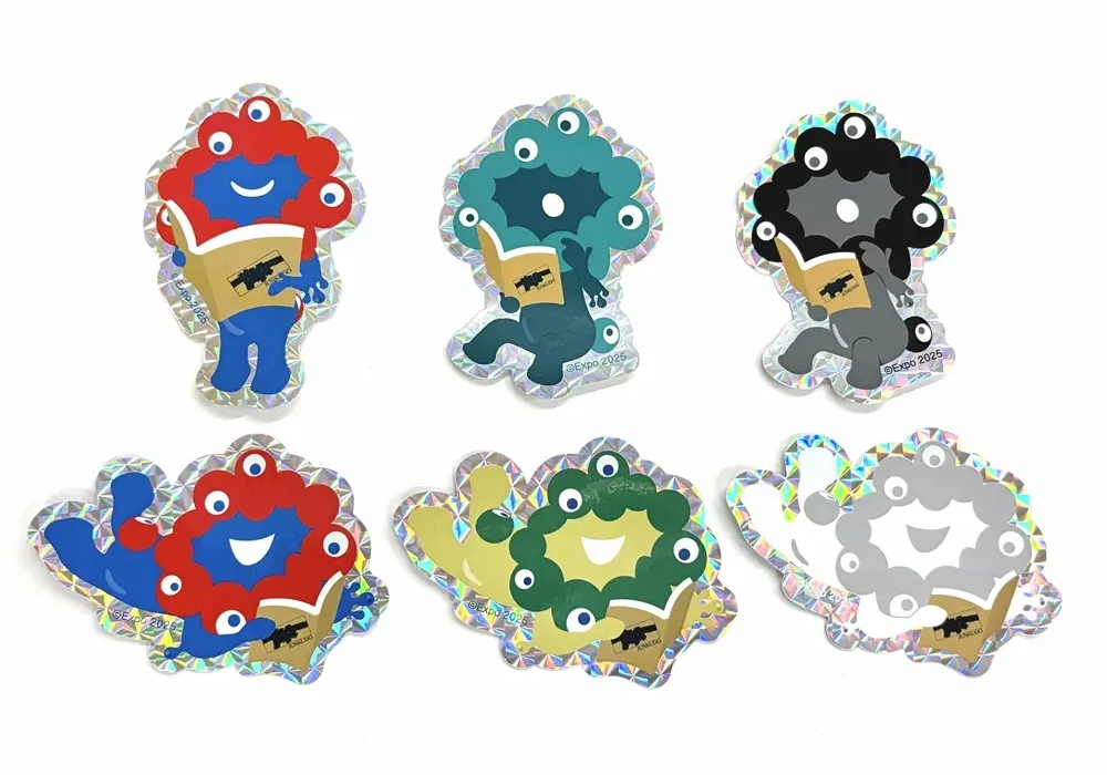 ホログラムステッカー（ブラインド全6種、660円）