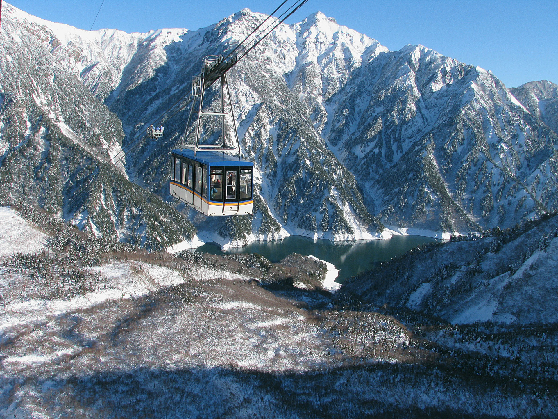立山ロープウェイでも
