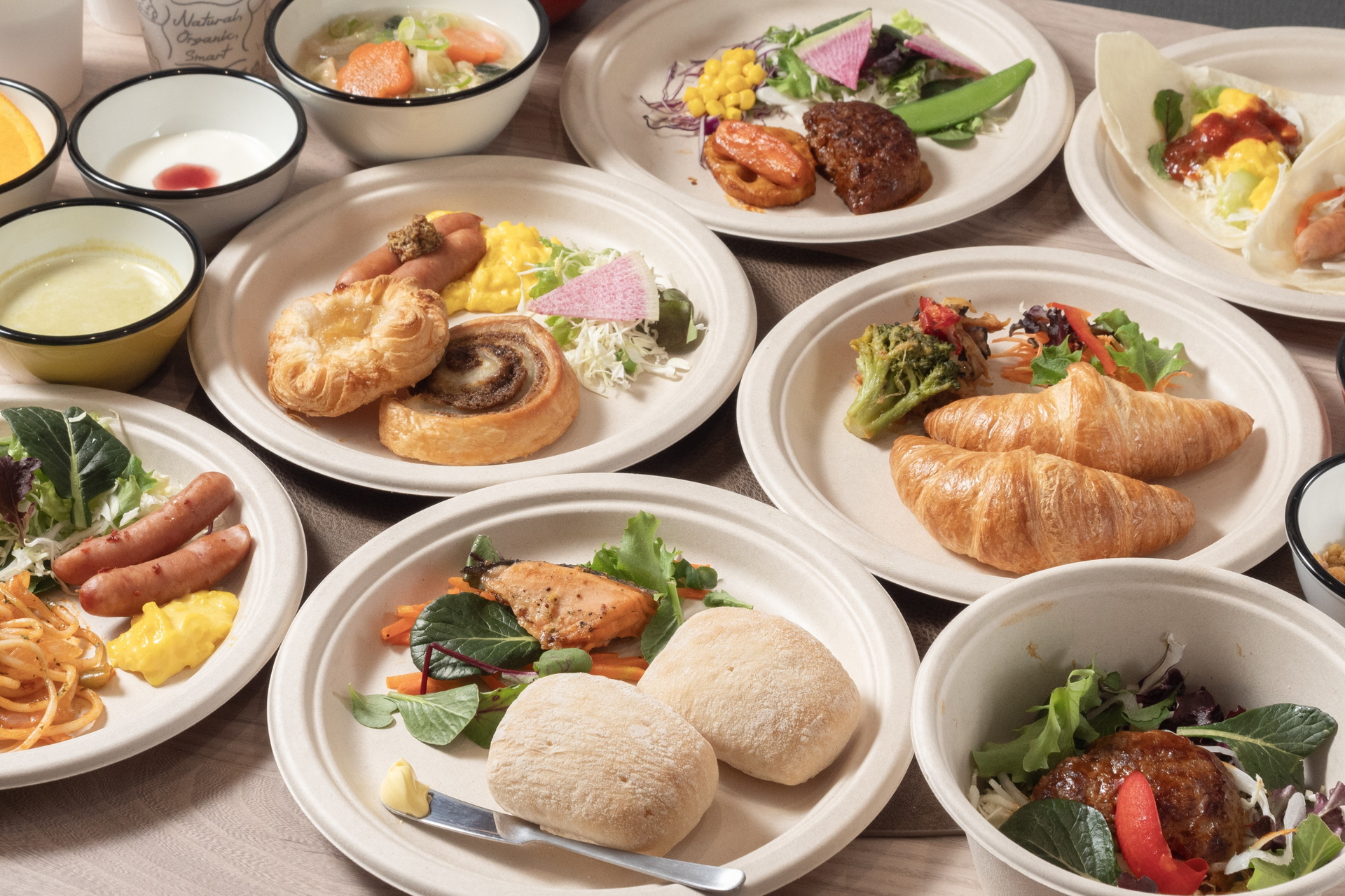 朝食ビュッフェ