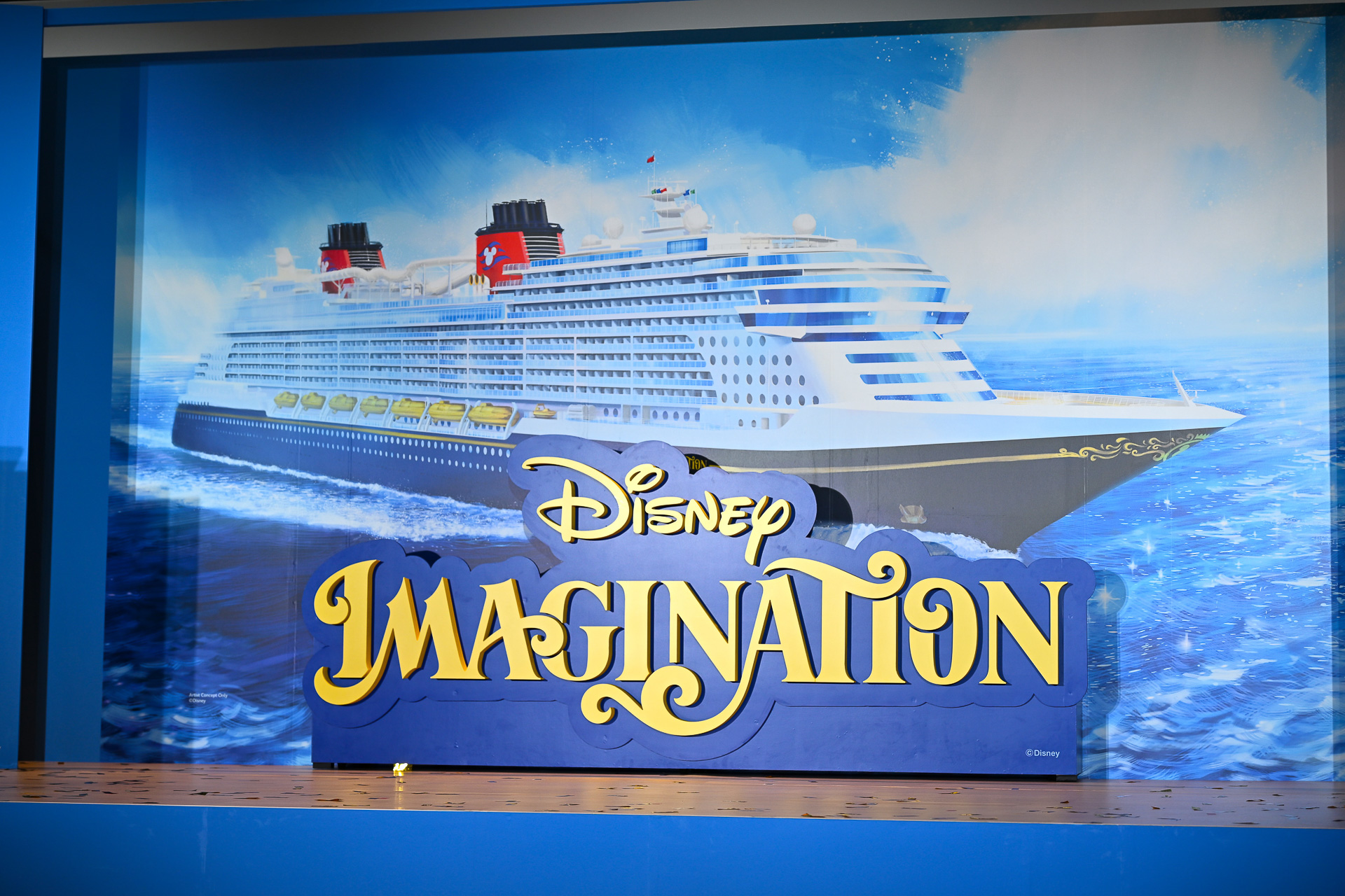 船名は「ディズニー・イマジネーション（Disney Imagination）」