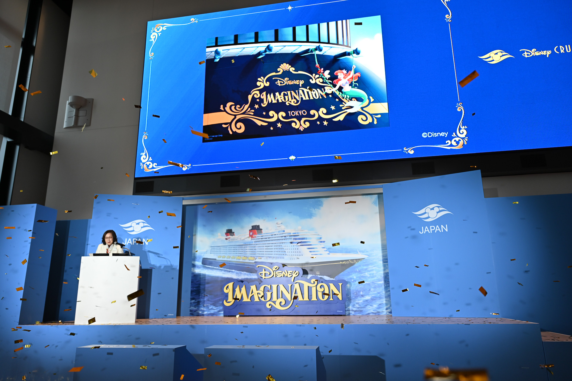 船名は「ディズニー・イマジネーション（Disney Imagination）」