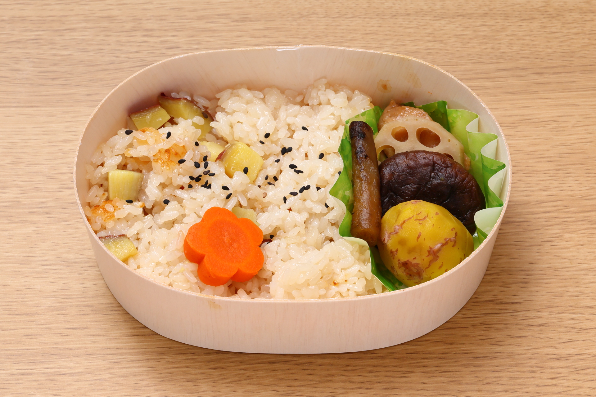 茨城の味が詰まった茨城の芋ごはん弁当