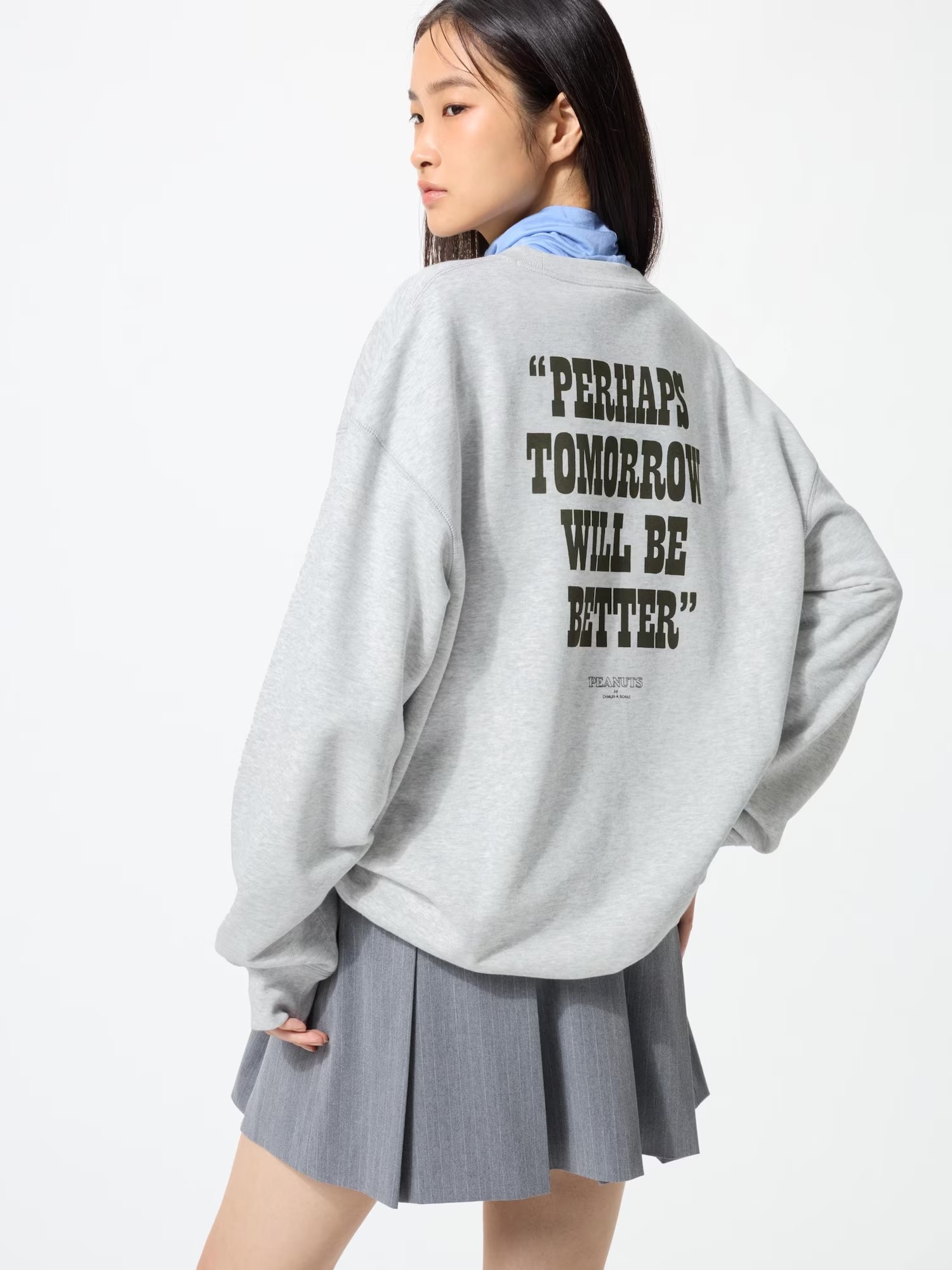 12月中旬発売「ピーナッツ」メンズスウェットシャツのコーデ例