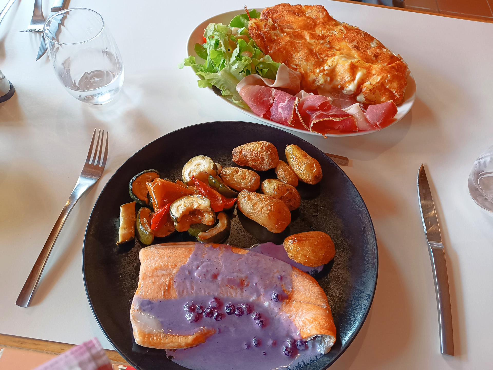 休暇中に食べたものの一部