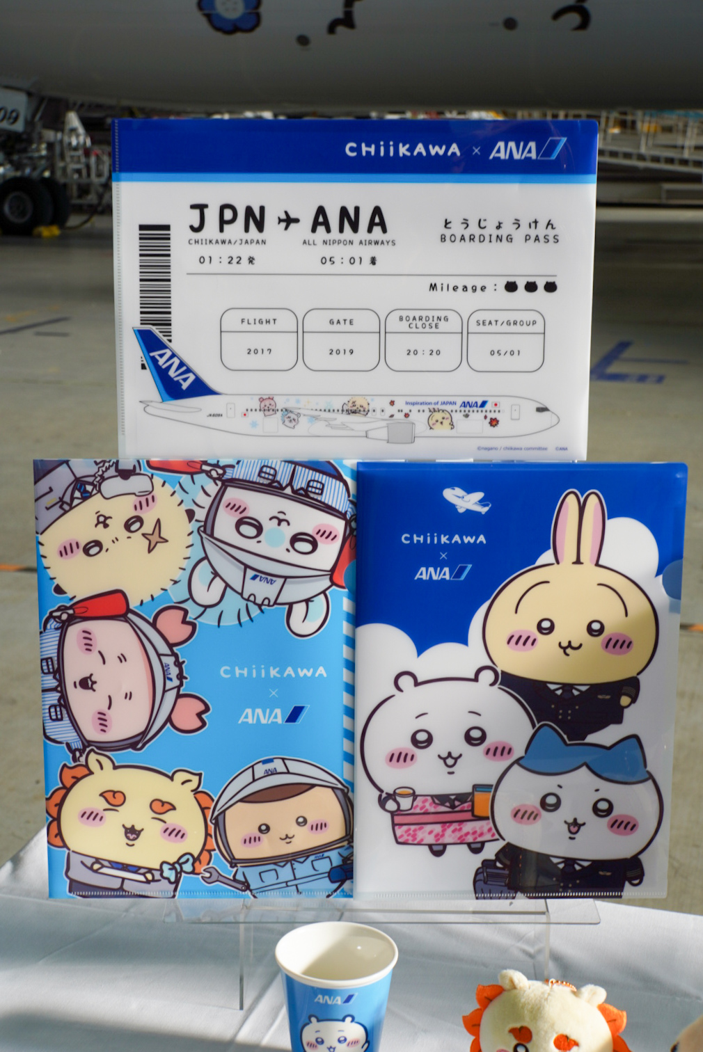 クリアファイル（全3種、各400円）