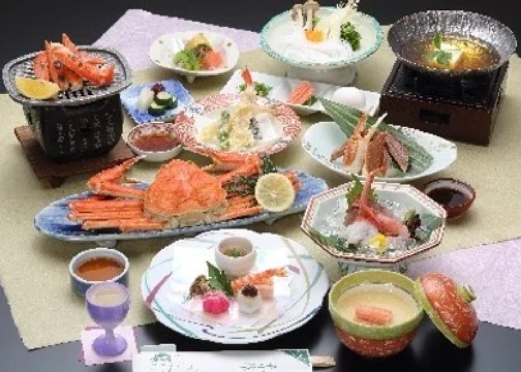 福井県「まつや千千」の蟹会席
