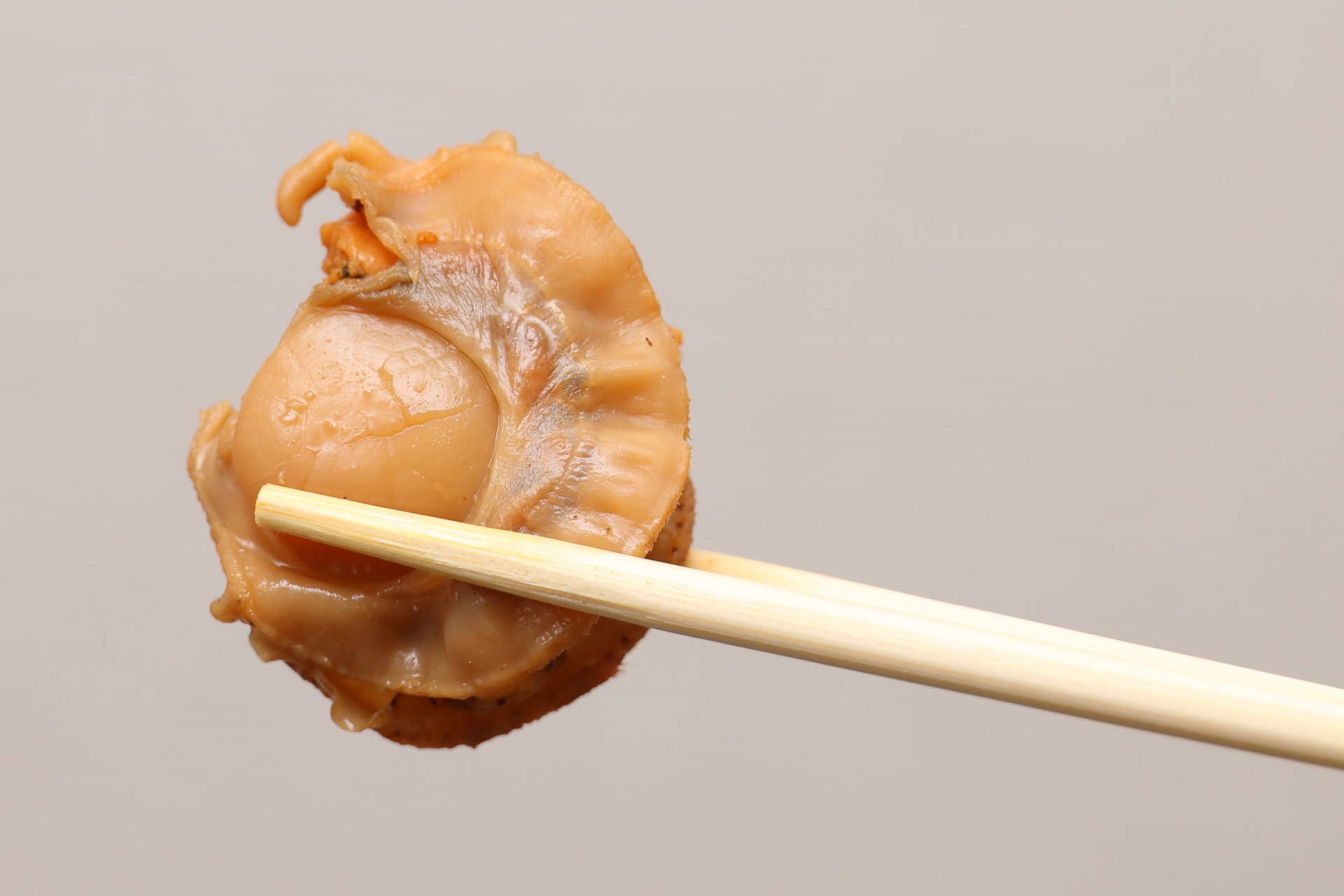ほたて煮はひも付き