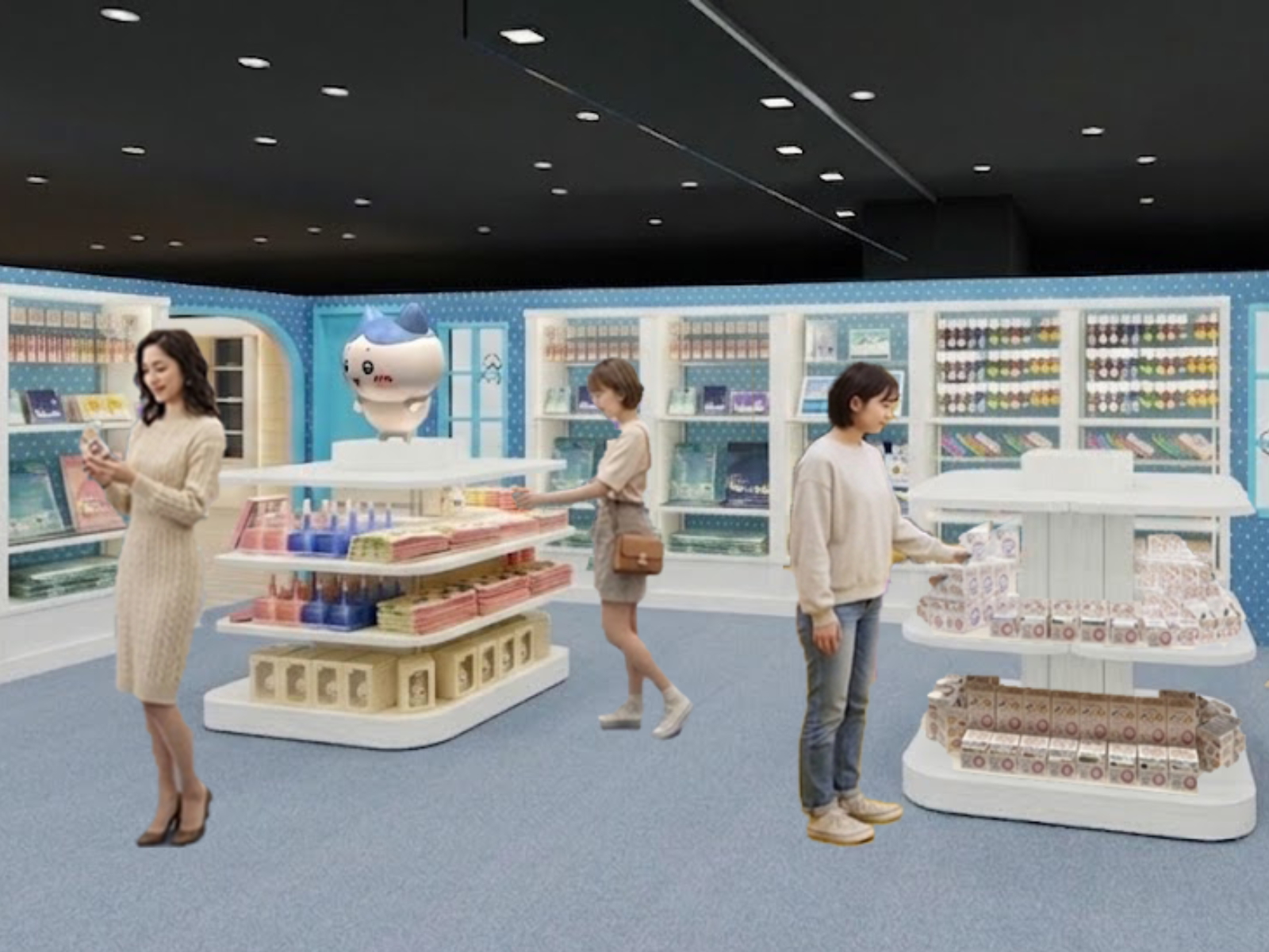 店内にはフォトスポットが盛りだくさん！