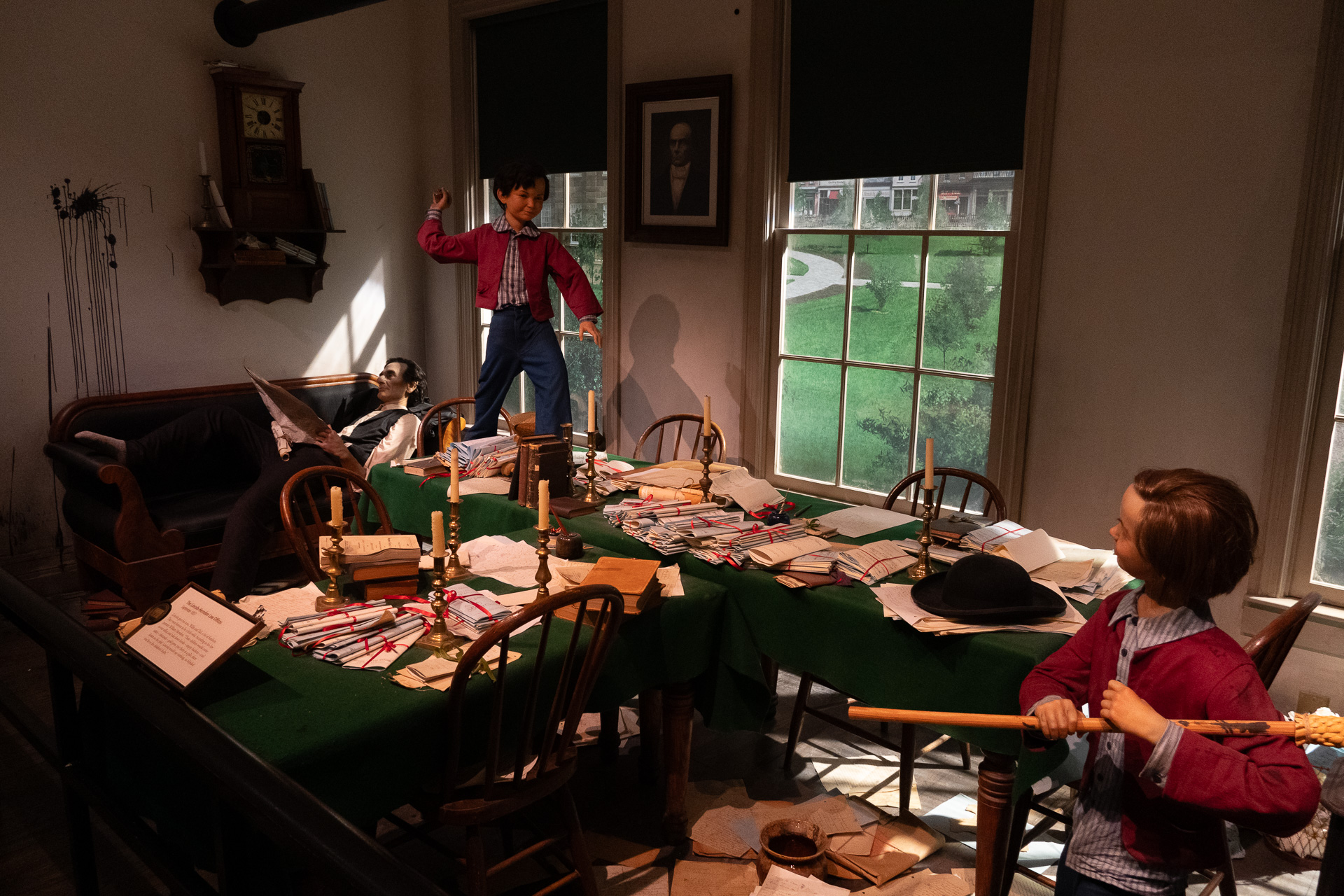 1843年に長男、1846年に次男が誕生。リンカーンは4人の子供を得たが、そのうち3人が若くして亡くなっている