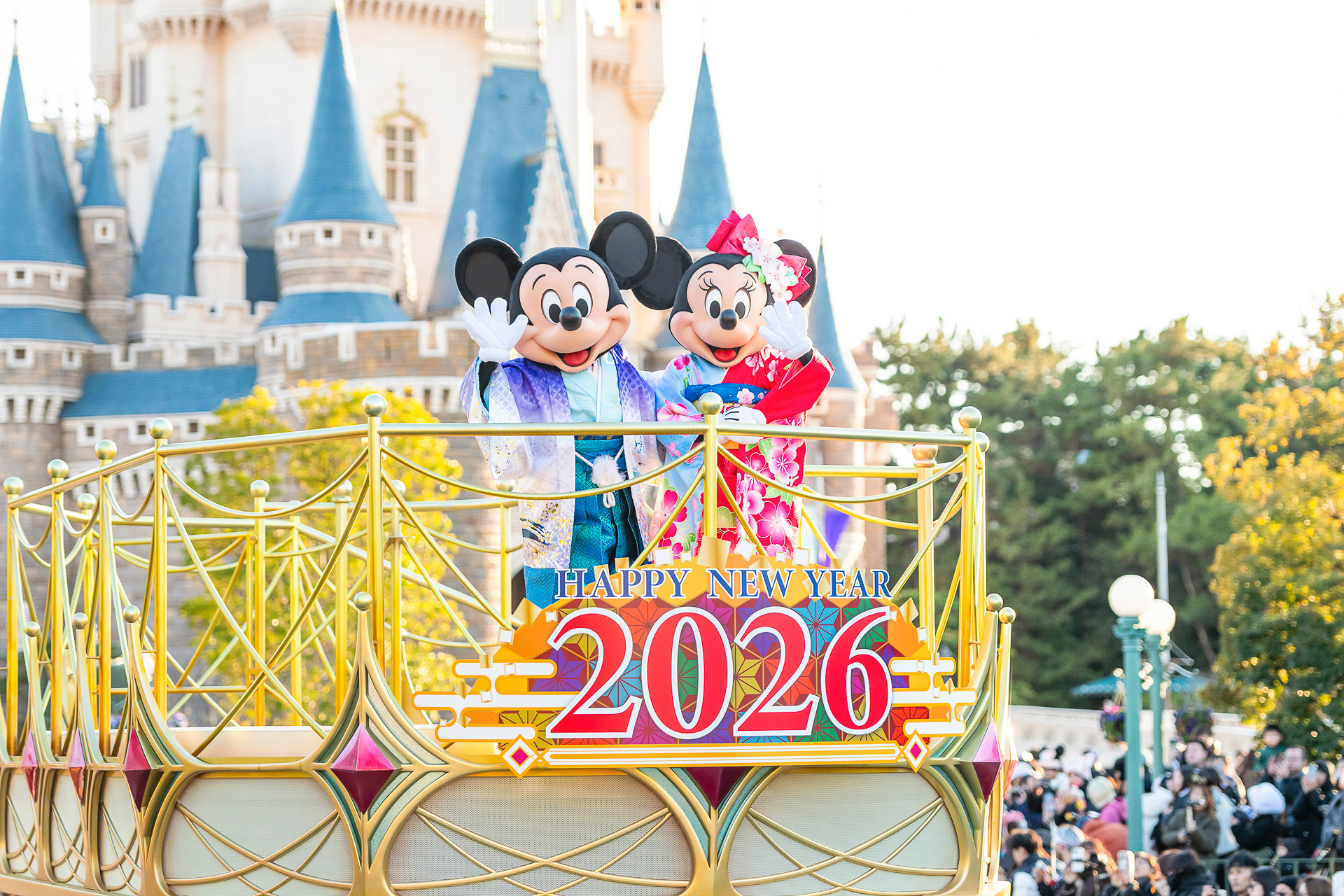 東京ディズニーランドの「ニューイヤーズ・グリーティング」