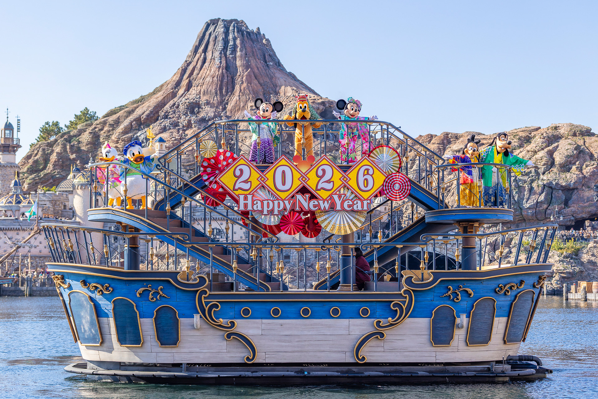 東京ディズニーシーの「ニューイヤーズ・グリーティング」