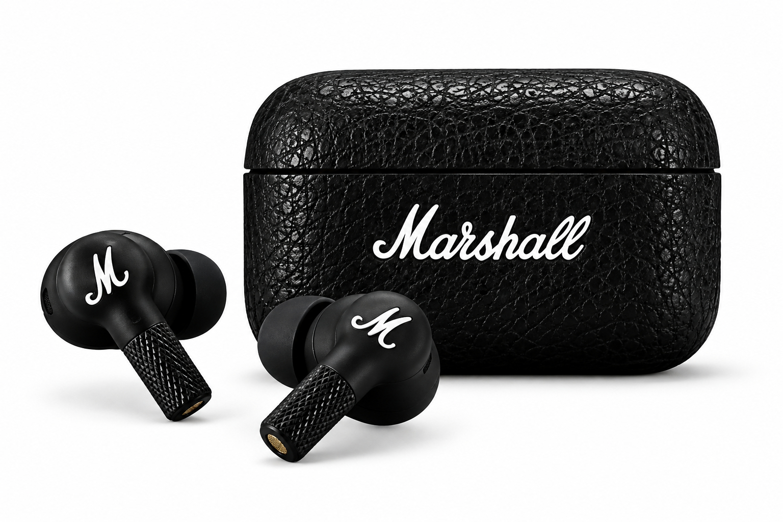 大抽選会の賞品例「Marshallワイヤレスイヤホン」