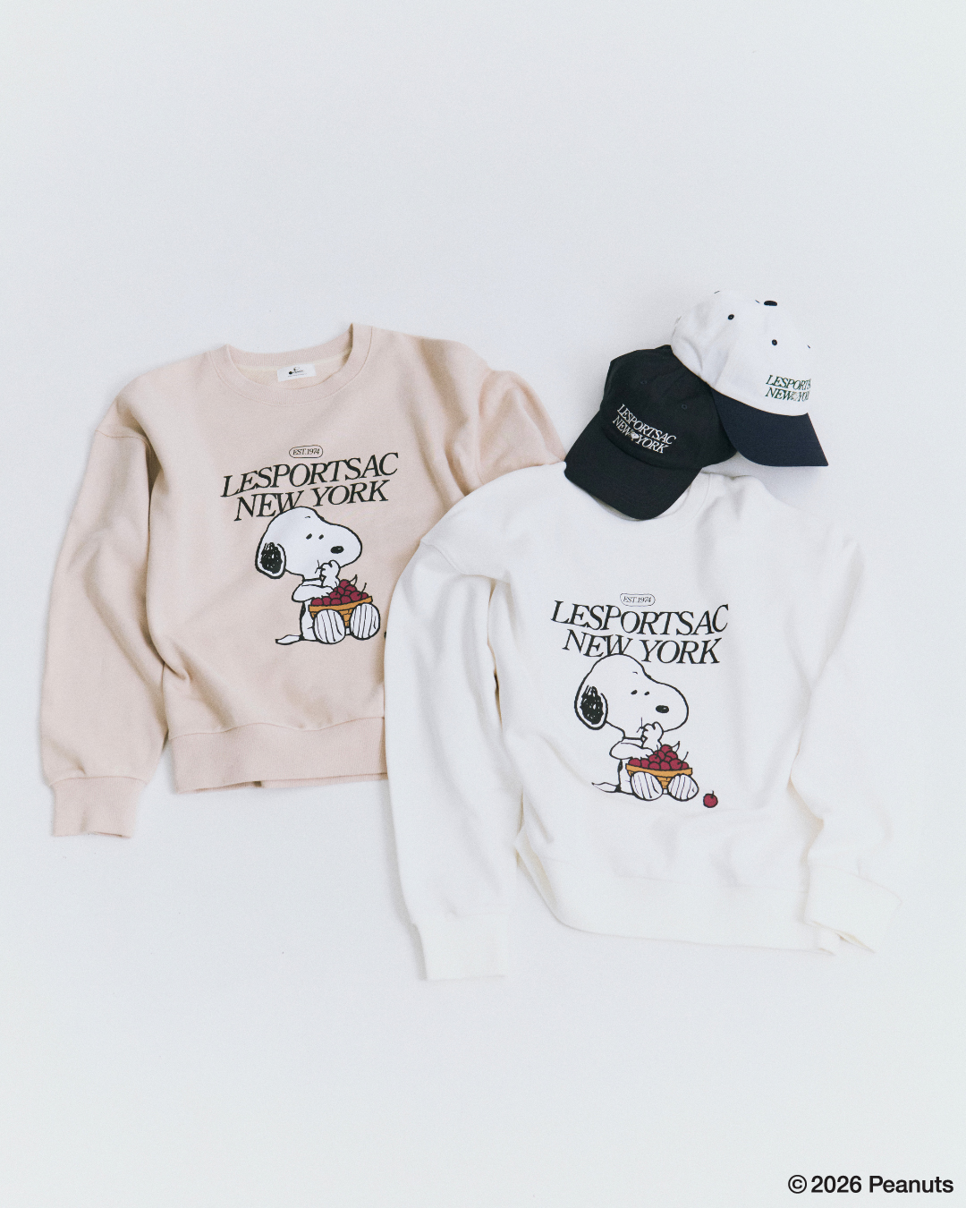PEANUTS Sweat pullover、PEANUTS Cap