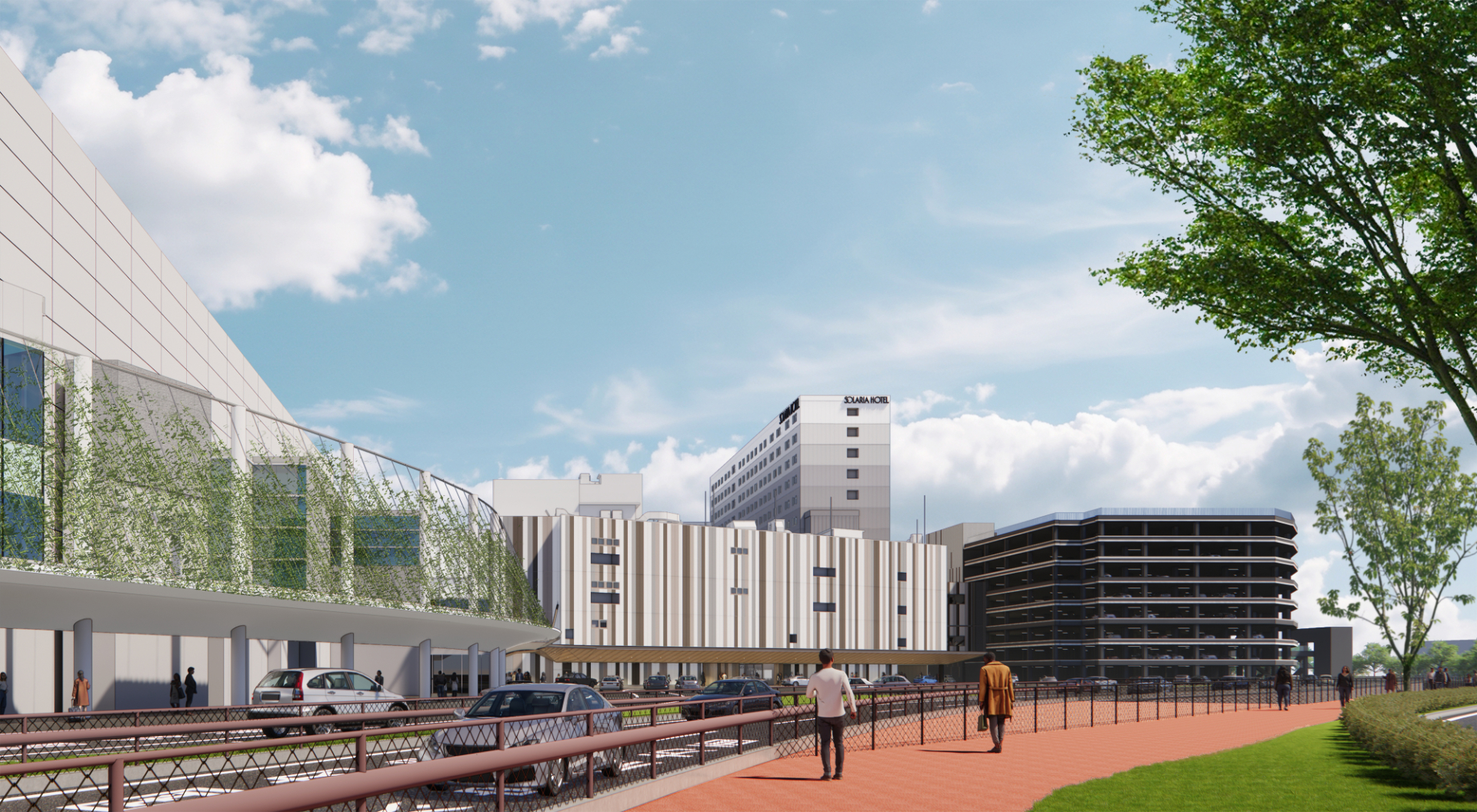2027年夏ごろグランドオープン予定「TABISIA」外観