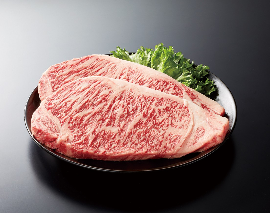 国産黒毛和牛サーロインステーキ用（100gあたり861.84円）