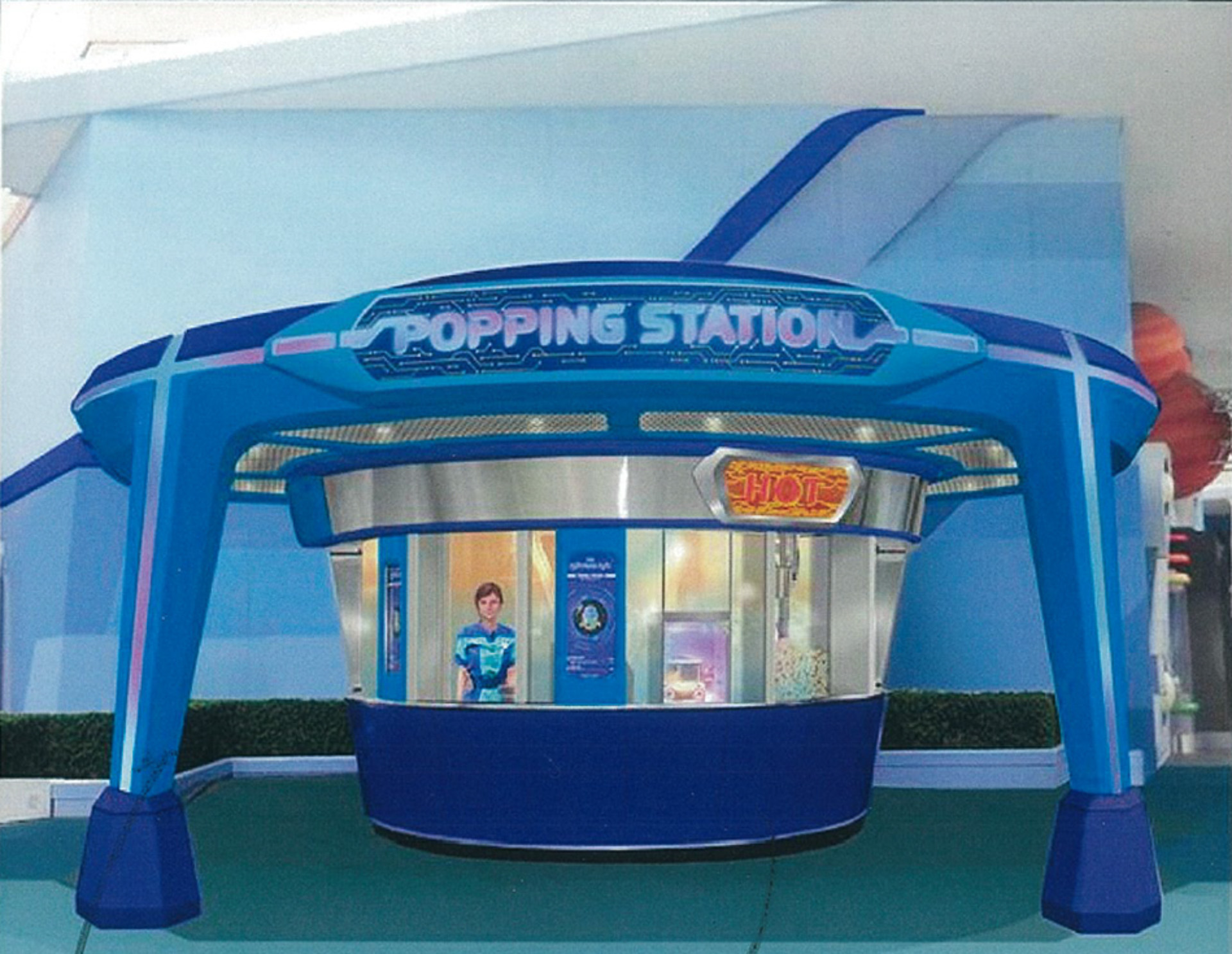 ポップコーンスタンド「ポッピングステーション」外観