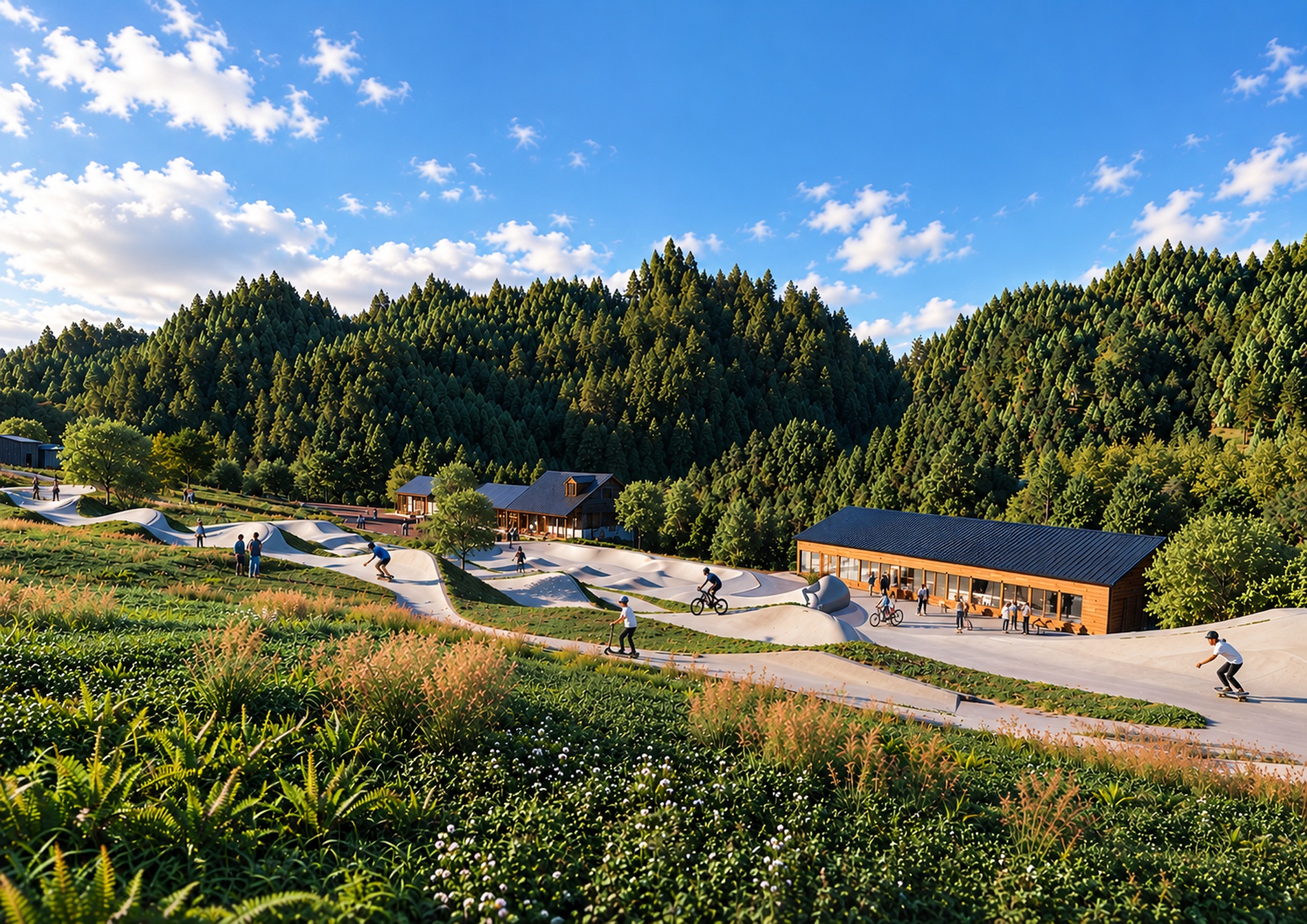 大茅スキー場跡地に「MOUNTAIN TRACK おおがや」が2028年春開業