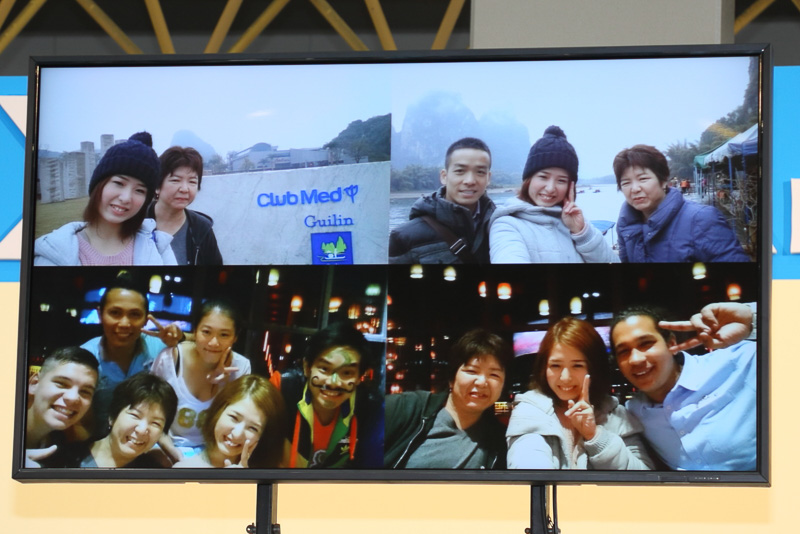 食の思い出、歴史的な風景、大自然、人との出会い、さまざまな旅の写真が発表された