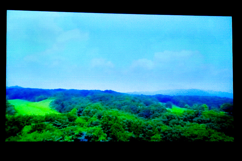 宮沢湖周辺の景色。湖や森林など自然あふれるこの地域が、ムーミンの世界観に合致するとして選定された