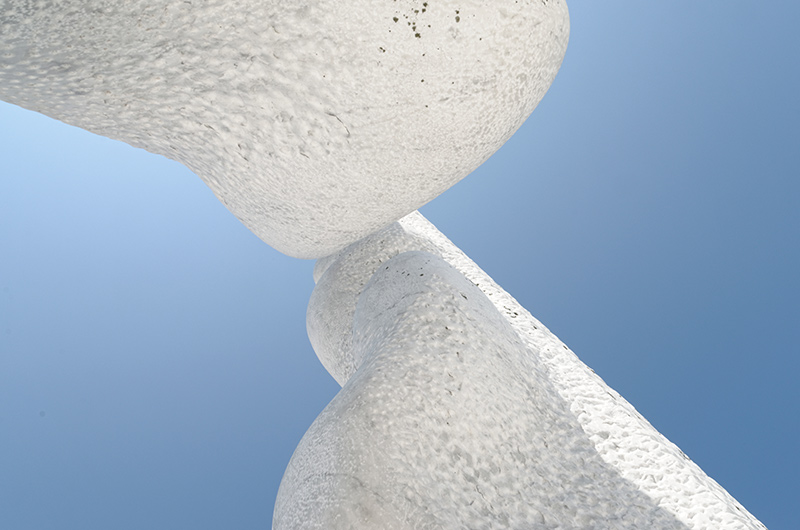 頂上から見た景色