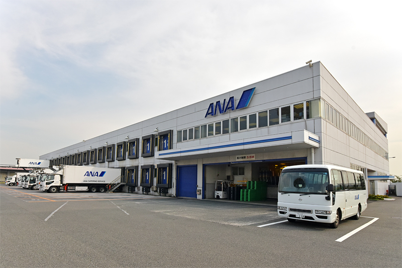 会場となったANA ケータリングサービス 羽田工場