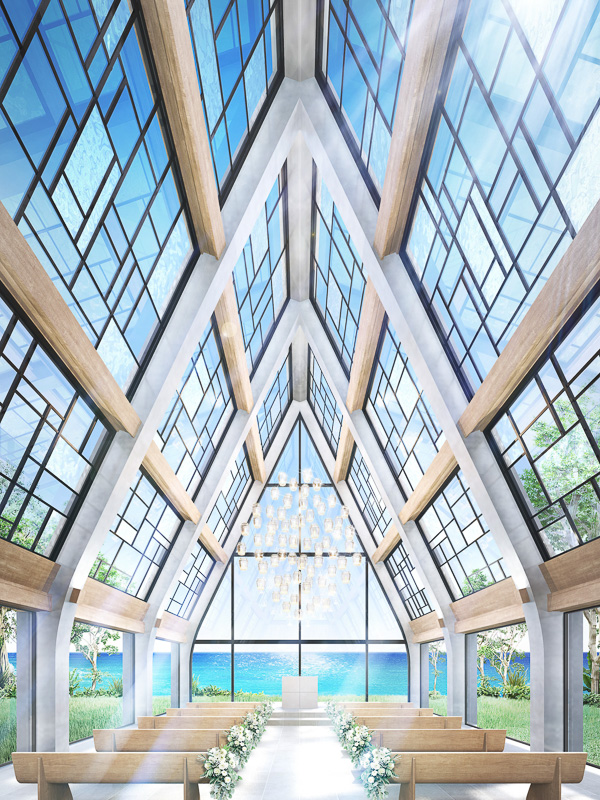 「美らの教会」の内観