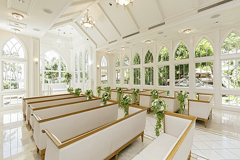 ワイキキでオールインワンのリゾート婚を挙げられる ジ アカラ チャペル 16年2月にオープンしたハワイ ワイキキのワタベウェディング運営チャペル トラベル Watch Watch