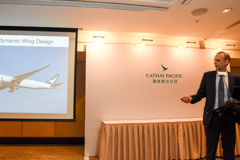 キャセイパシフィック航空 Head of A350 ProjectのRobert Taylor氏