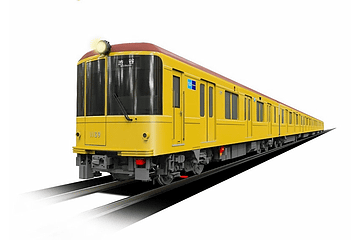 東京メトロ、銀座線1000系特別仕様車両をモチーフにしたラバー