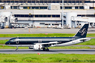 JC WINGS スターフライヤ A320 JA22MC 1/400 STARFLYER スターフライヤー AIRBUS A320 JA22MC 1/200 OFFICIAL