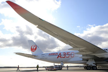 嵐　JET JAL Airbus JAL、「嵐」デザインのA350特別塗装機「20th ARASHI THANKS JET