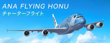 ANA(全日本空輸) - 値下げしました！ANAチャーターフライトA380参加記念品とバスツアー参加記念品 ANA、A380「FLYING HONU」チャーターフライトを関空・セントレア
