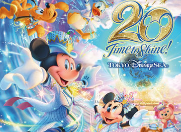 Disney - ディズニーシー 20周年 タイムトゥシャイン ミッキー andミニー 東京ディズニーシー20周年：タイム・トゥ・シャイン