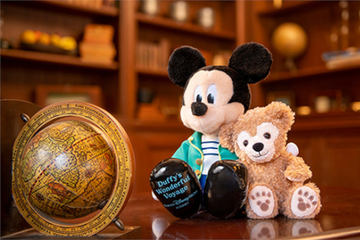 ダッフィー - ディズニー　ダッフィー ぬいぐるみバッジ　スターリードリームス　2個セット ダッフィー - ディズニー ダッフィー ぬいぐるみバッジ 2個